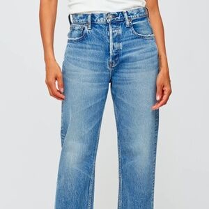 Moussy Mable Wide Straight Denim
